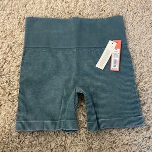 Target brand “colsie” steel blue biker shorts